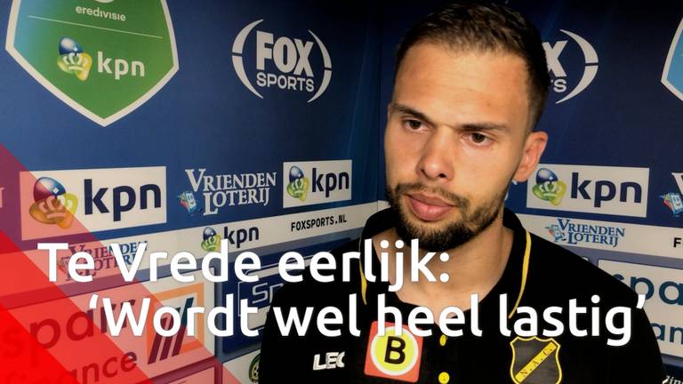 Mitchell te Vrede hoort niets van NAC over aflopend contract: 'Hoef er dus niet over na te denken'