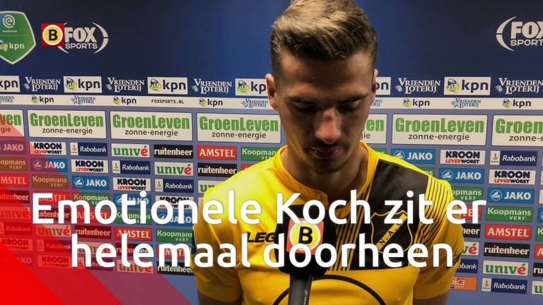 Emotionele Menno Koch na degradatie: 'Meest pijnlijk voor alle betrokkene rondom NAC'