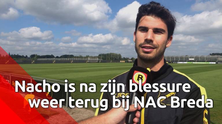 Nacho Monsalve is terug van zijn blessure en wil kampioen worden met NAC Breda