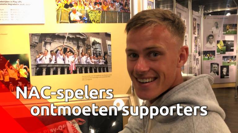 Nieuwe NAC-spelers maken kennis met supporters, clubcultuur en Breda.