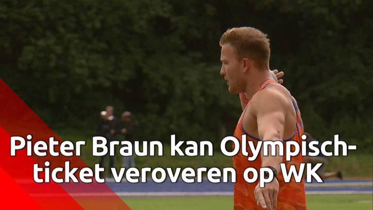 Meerkamp atleet Pieter Braun kan belangrijke slag slaan op WK voor Olympisch-ticket