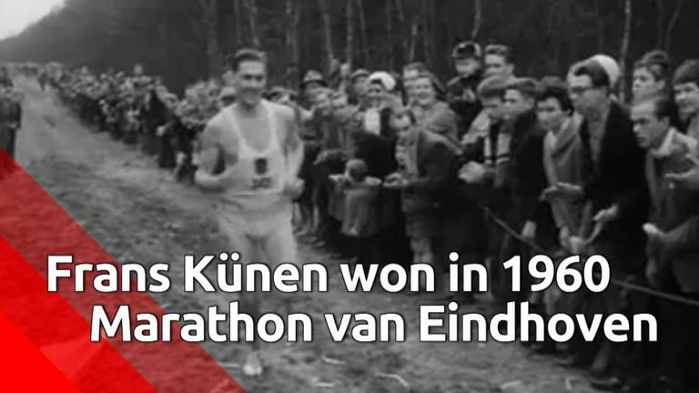 Frans Künen was eerste Nederlandse winnaar Marathon Eindhoven in 1960