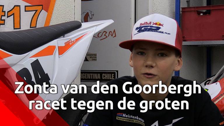 13-jarige motorracer Zonta van den Goorbergh racet tegen grote jongens in de wereldtop