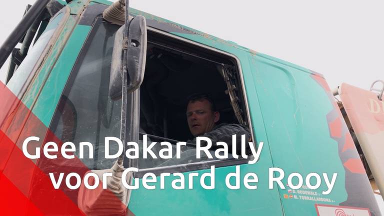 Trucker Gerard de Rooy haakt door hernia af voor Dakar Rally 2020.