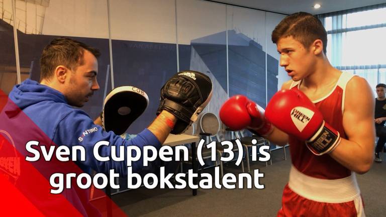Sven Cuppen (13) uit Veldhoven verovert bokswereld, 'Dit is er eentje voor de toekomst'