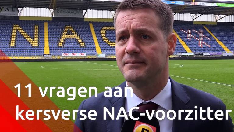 Elf vragen aan voorzitter Edwin van Baal van NAC Breda.
