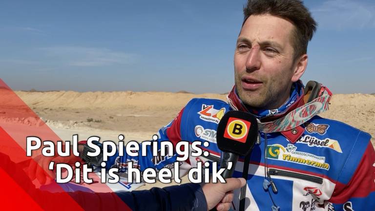 Paul Spierings bij finish Dakar Rally: 'Dubbel gevoel'