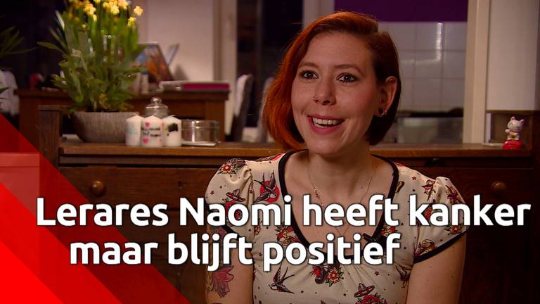 Juf Naomi heeft kanker en blogt daarover