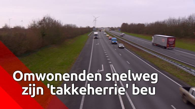 Omwonenden van snelweg willen nachtrust terug van minister