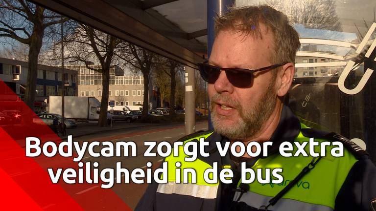 Bodycam zorgt voor extra veiligheid en minder discussie in de bus