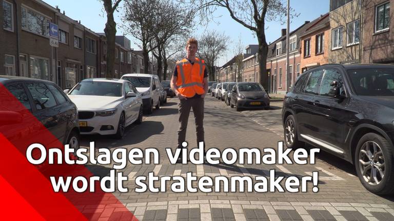 Ontslagen videomaker wordt stratenmaker!