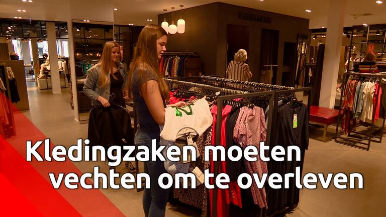 Losjes Koor Schijn Kledingzaken proberen te overleven: 'Kleding die is gepast, mag pas na 24  uur terug in het rek' - Omroep Brabant