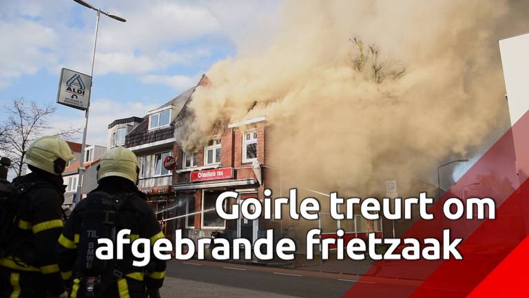 Brand legt kwalitaria Tra in Goirle in de as