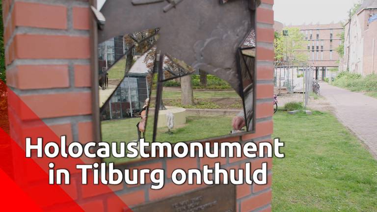 Holocaustmonument in Tilburg onthuld