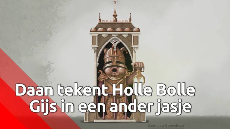 Eftelingfan Daan ontwerpt nieuwe Holle Bolle Gijzen
