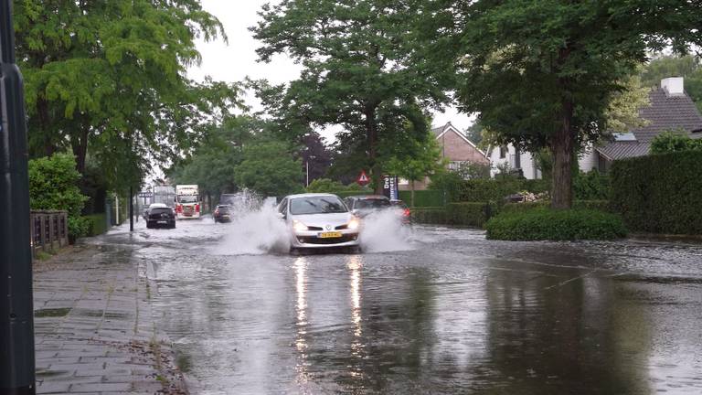 Wateroverlast in Nieuwkuijk