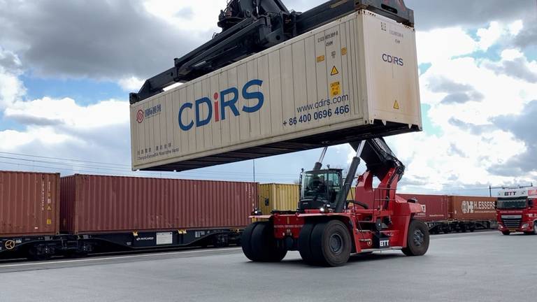 Twee keer zoveel Chinese containers naar Tilburg