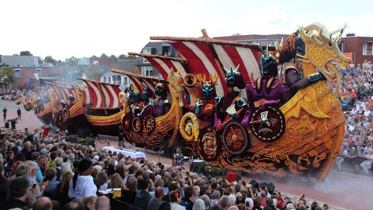 Winnaar van het corso 2019: buurtschap Tiggelaar. Foto: Erwin Martens