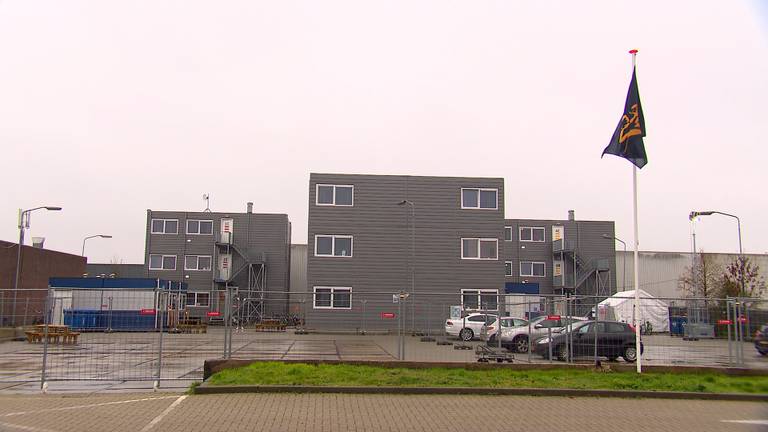 De tijdelijke locatie aan de Kanaaldijk-Zuid in Eindhoven.