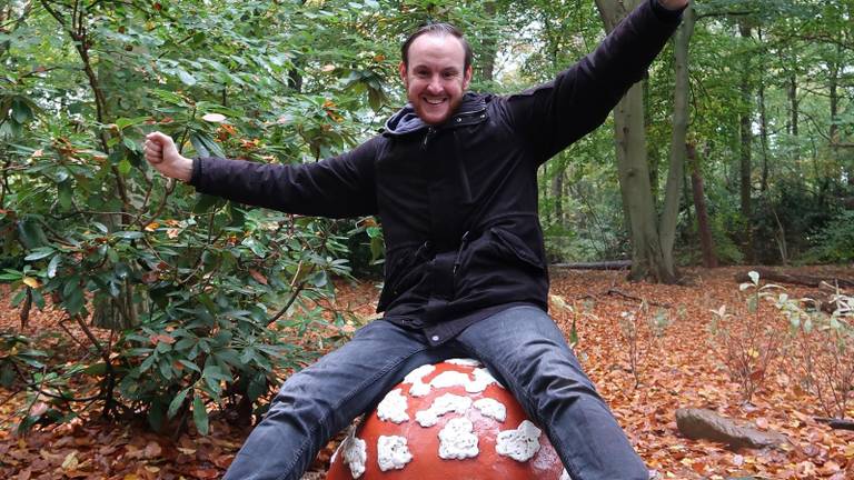 Alain in de Efteling (foto: Alain Heeren). 