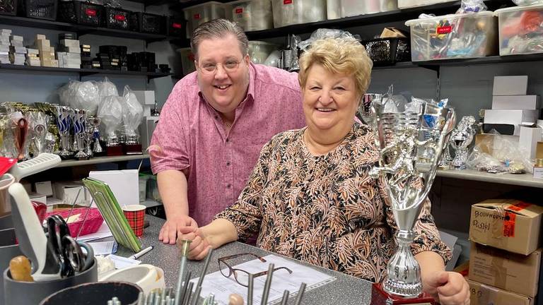 Sven en Helma van bekerhuis Lambregts in Roosendaal (foto: Erik Peeters)