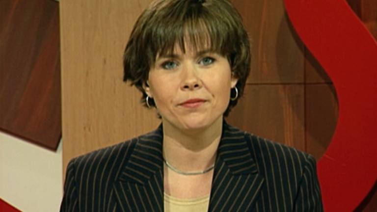 Astrid Kersseboom was een van de eerste presentatrices van Brabant Nieuws.