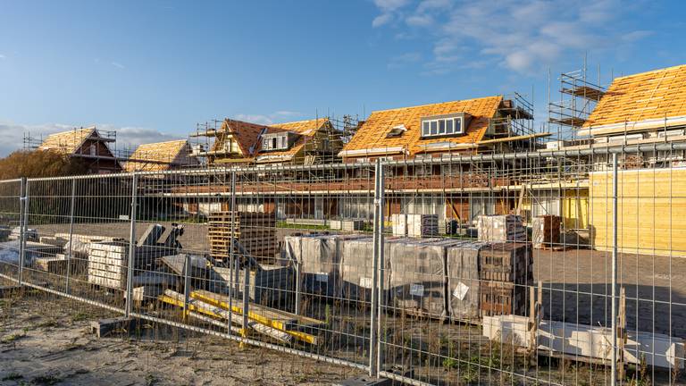 Een bouwproject in Teteringen, Breda (Foto: ANP).