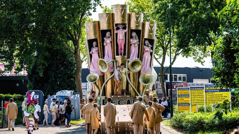 Een wagen tijdens de Brabantsedag in 2024 (foto: Eye4images / Jack Brekelmans)