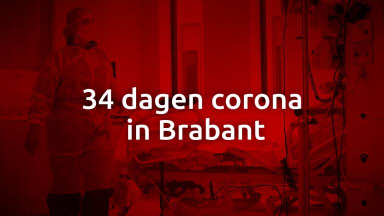 34 dagen corona in Brabant
