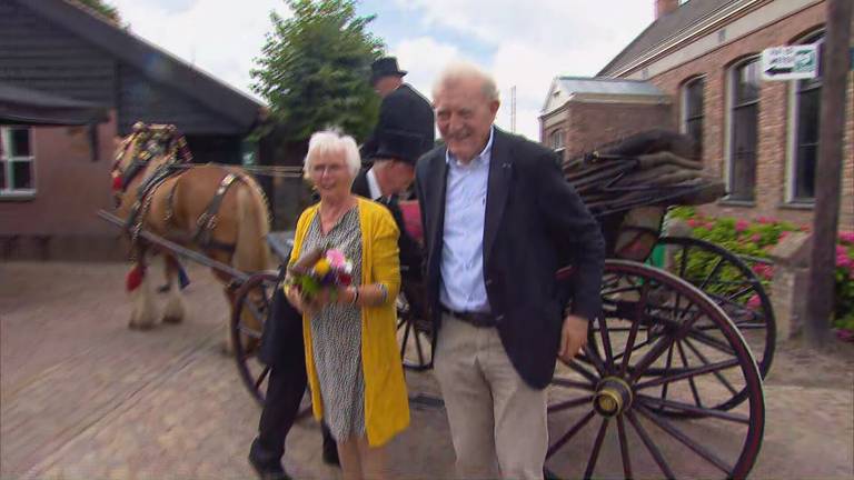 Harrie Verkampen en zijn vrouw.