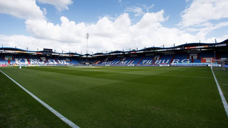 Leeg Willem II stadion decor vanaf september