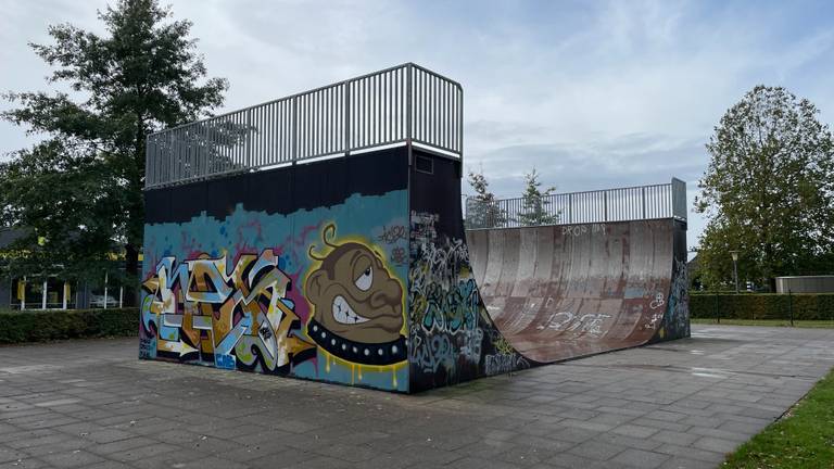 Het skateparkje in Oss waar het misging