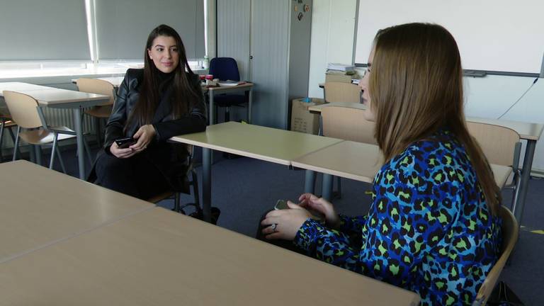 Leerlingen van het Markland College krijgen hulp bij coronastress (foto: Erik Peeters)