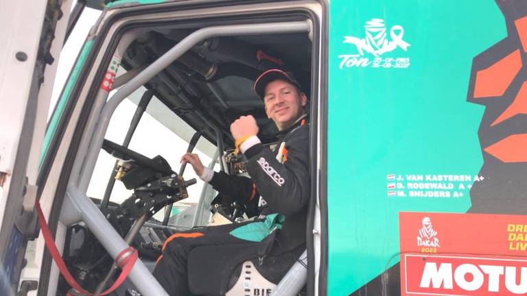 Janus van Kasteren werd vijfde in de Dakar Rally van 2022.