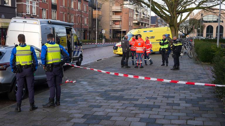 De omgeving is afgezet met linten (Foto: Gabor Heeres/SQ Vision).