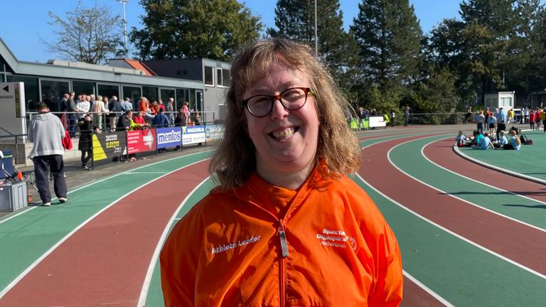 Suzanne van den Einden Brok, ambassadeur van de G-sport in Tilburg. (foto: Tom van den Oetelaar)