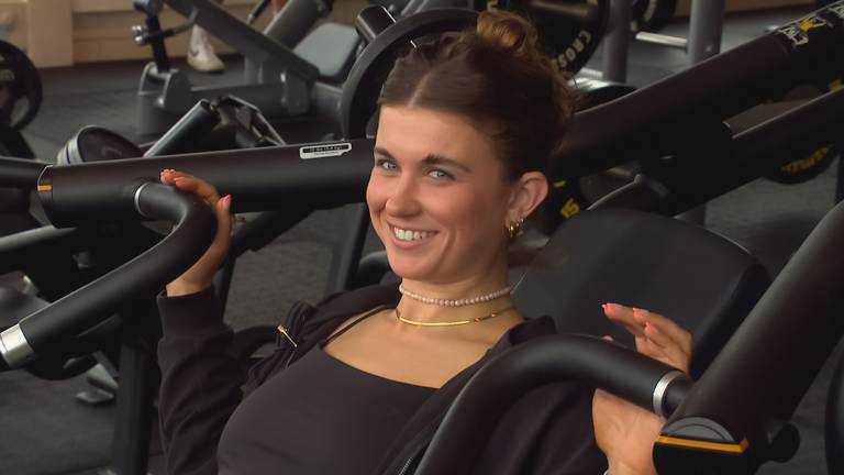 Nina Haans stopte met pre-workout omdat ze bijwerkingen kreeg (Foto: Omroep Brabant). 