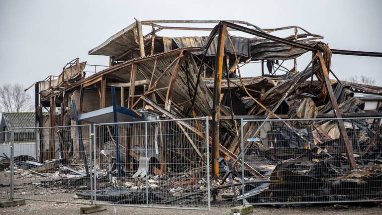 Ravage is enorm bij Picnic in Roosendaal (foto: Christian Traets/SQ Vision)