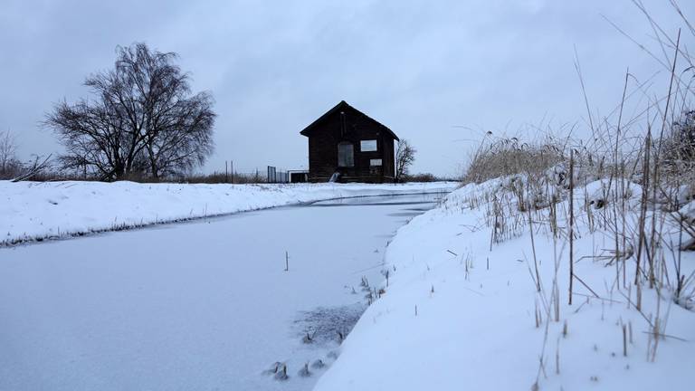 Een fraaie foto van een winters zuidoosten van Brabant (foto: Ben Saanen).