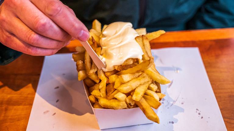 Een 'frietje met' zoals we in onze provincie maar al te graag zeggen (foto: ANP).