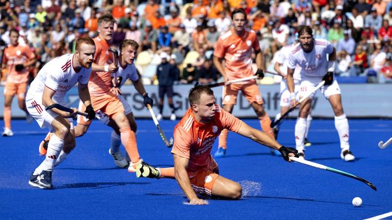 Hockeymannen winnen zinderende EK-finale (foto: ANP)