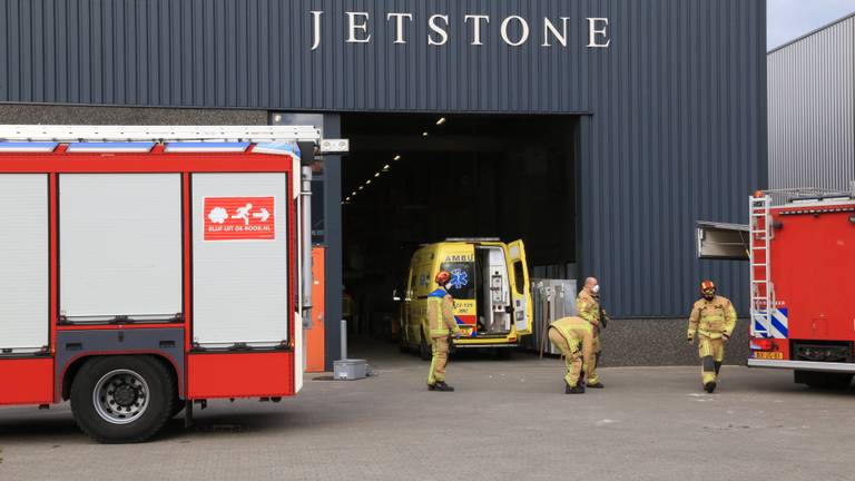 Het ongeluk gebeurde maandagmiddag rond halfdrie (foto: Harrie Grijseels/SQ Vision).