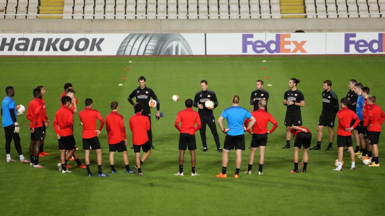 De selectie van PSV (foto: ANP).