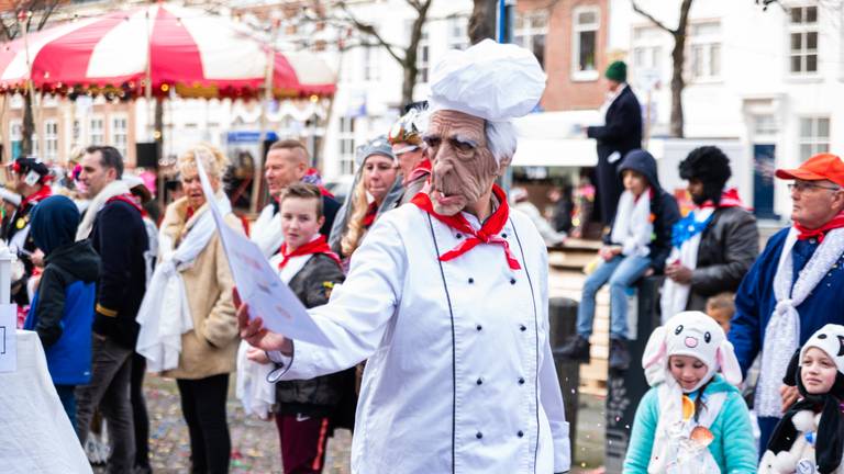 Archieffoto van de optocht in Bergen op Zoom (foto: Kevin Cordewener).