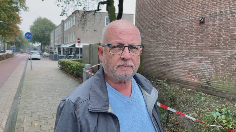 Wil hoort enorme crash tegen appartementengebouw: 'Het is onvoorstelbaar' (foto: Omroep Brabant).