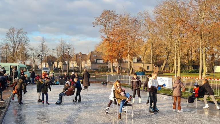 IJspret in Nijnsel (archieffoto: René Vos).