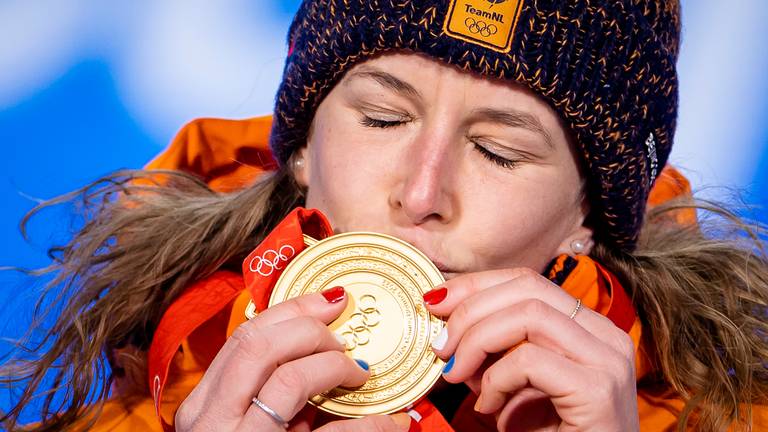 Ireen Wüst houdt van goud