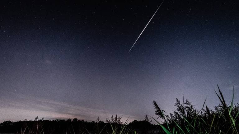 Ook bij Mierlo was de meteorenzwem goed te zien. (Foto: ANP)