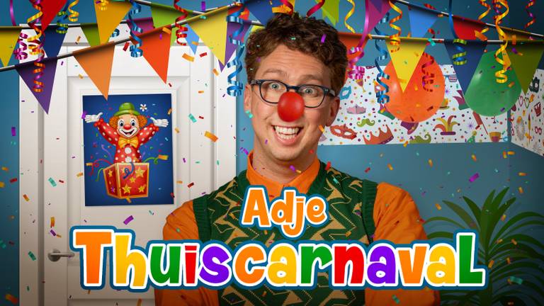 Adje viert carnaval dit jaar thuis met nieuwe carnavalskraker: 'Thuiscarnaval' 