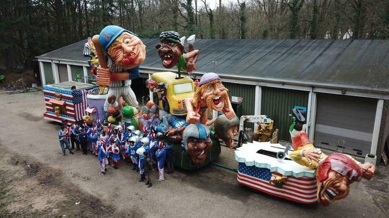 De wagen van De Bokkerijders uit Hoogerheide heb je voor 6000 tot 7000 euro (foto: Jordy de Dooij).